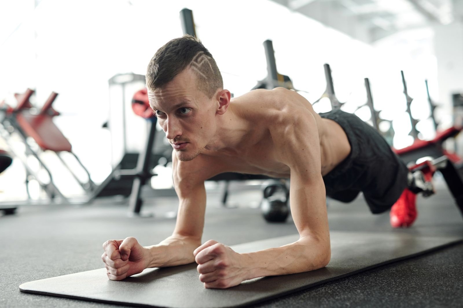 Core strengthening at Champion Sports Club