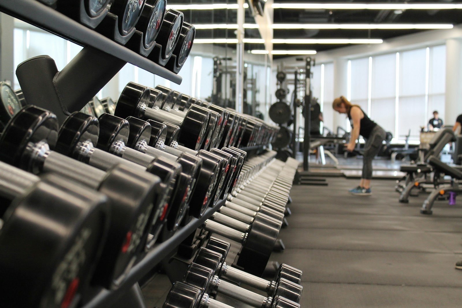 Free weights area